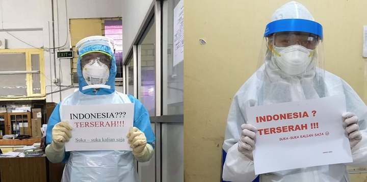 Tagar #Indonesia Terserah Menjadi Viral, Berisi Keluhan Para Petugas Medis