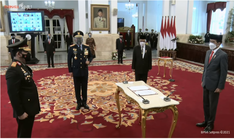 Resmi Dilantik Menjadi Kapolri yang Baru, Berikut Rekam Jejak Listyo Sigit Prabowo