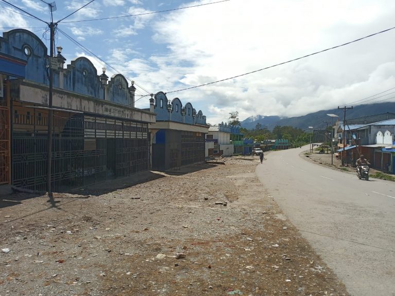Beribadah dan Kumpul Keluarga, Setiap Hari Minggu Seluruh Pertokoan Tutup di Kota Wamena Hingga Petang