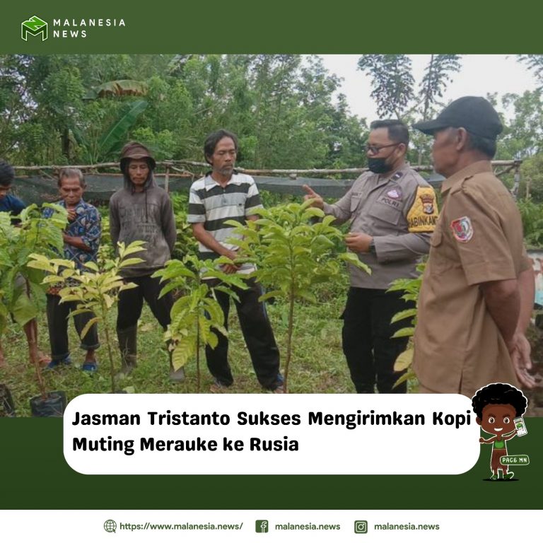 Jasman Tristanto Sukses Mengirim Kopi Muting Merauke Ke Rusia