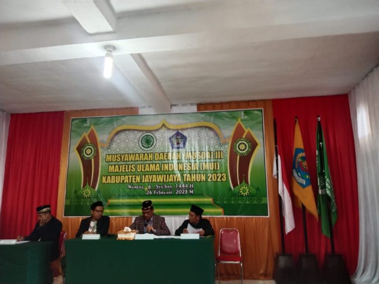 Ajang Silaturahmi Bersama, MUI Kabupaten Jayawijaya Gelar Musda III