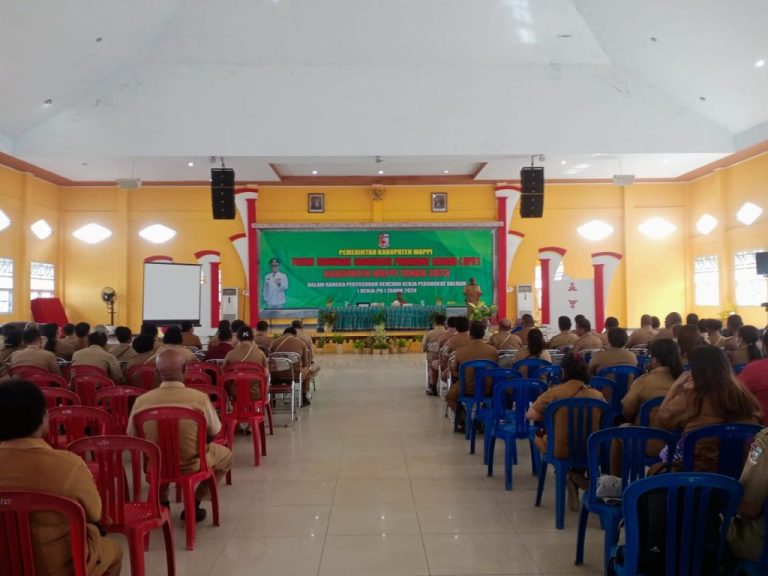 Forum Gabungan Organisasi Perangkat Daerah Bahas Rencana Kerja Pemerintah Kabupaten Mappi 2024 dengan Pendekatan Partisipatif