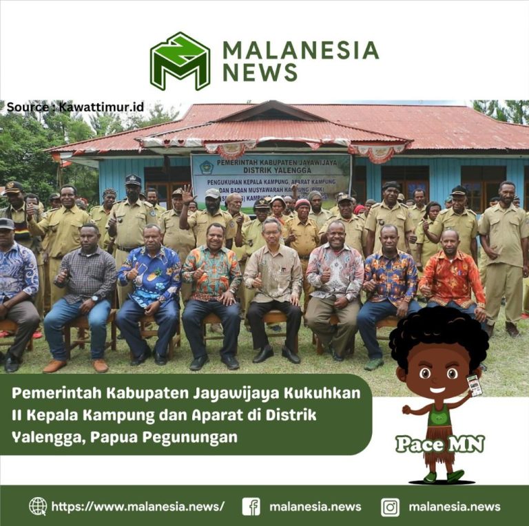 Pemerintah Kabupaten Jayawijaya Kukuhkan 11 Kepala Kampung dan Aparat di Distrik Yalengga, Papua Pegunungan