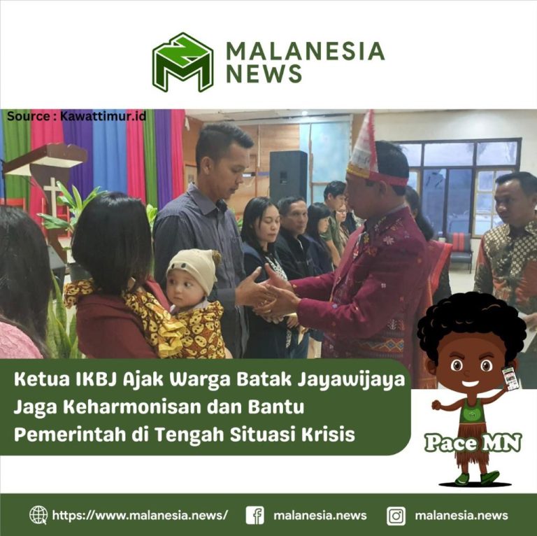 Ketua IKBJ Ajak Warga Batak Jayawijaya Jaga Keharmonisan dan Bantu Pemerintah di Tengah Situasi Krisis
