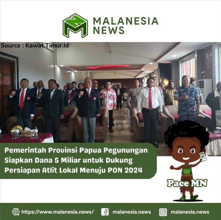 Pemerintah Provinsi Papua Pegunungan Siapkan Dana 5 Miliar untuk Dukung Persiapan Atlit Lokal Menuju PON 2024