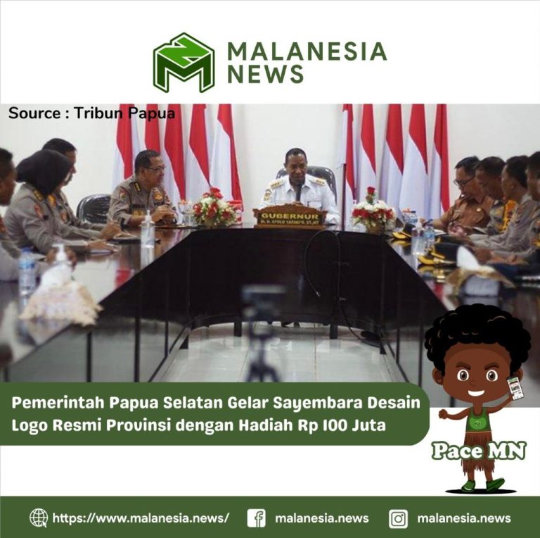 Pemerintah Papua Selatan Gelar Sayembara Desain Logo Resmi Provinsi dengan Hadiah Rp 100 Juta