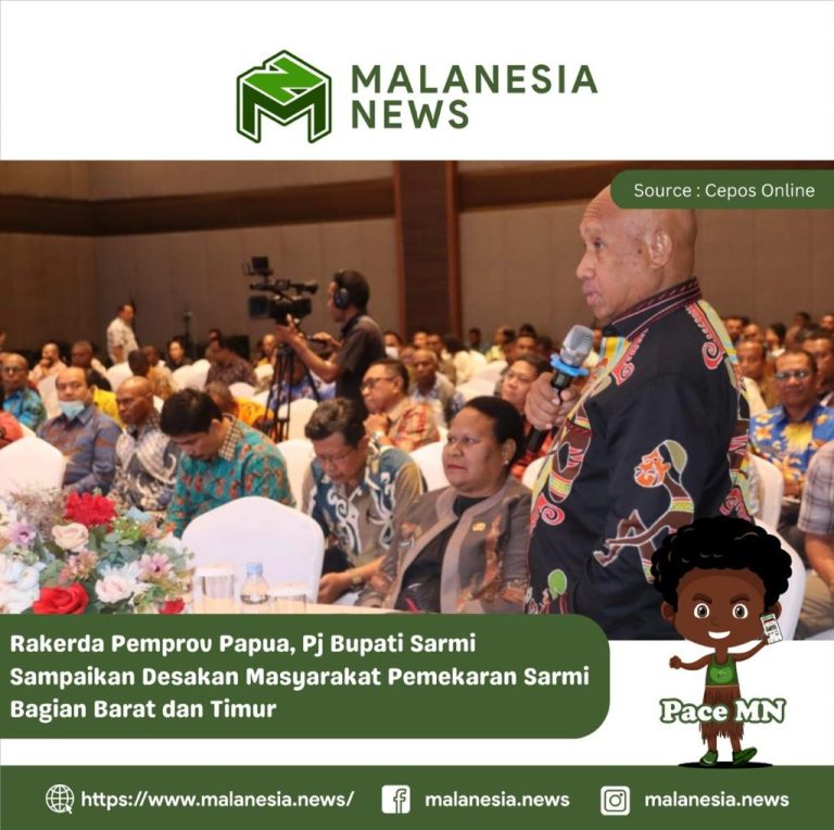 Rakerda Pemprov Papua, Pj Bupati Sarmi Sampaikan Desakan Masyarakat Pemekaran Sarmi Bagian Barat dan Timur