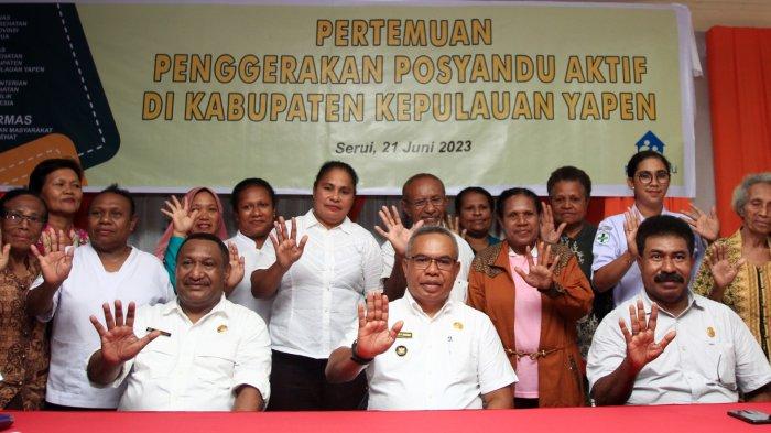 Para Kader Posyandu di 4 Distrik Kepulauan Yapen Berperan Aktif dalam Peningkatan Kesehatan Masyarakat