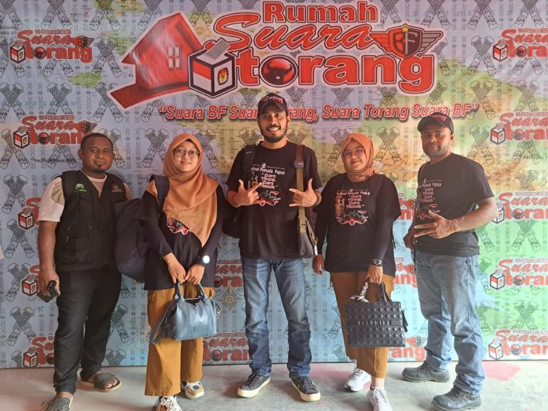 Usai Bhakti Pemuda di Wilayah Tabi, Tim Baharudin Farawowan Lanjut Roadshow ke Wilayah Saireri