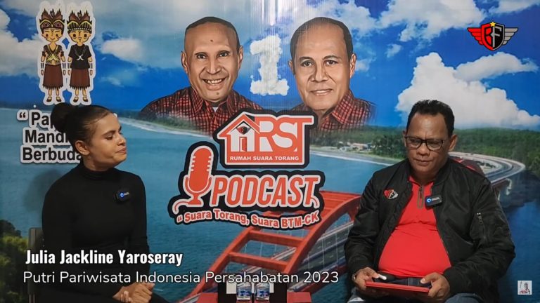 Podcast Rumah Suara Torang: Putri Pariwisata Papua Serukan Partisipasi Gen Z di PSU 2025