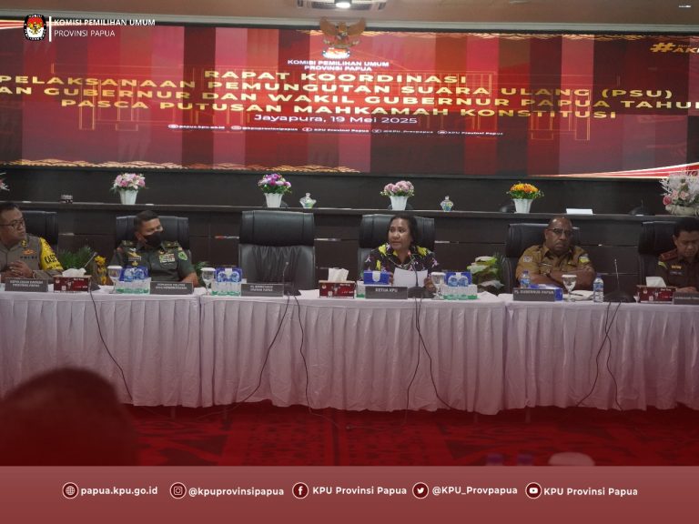 Bawaslu dan KPU Papua Tegaskan Pengawasan Ketat dan Seleksi Ulang Badan Ad Hoc Jelang PSU 2025
