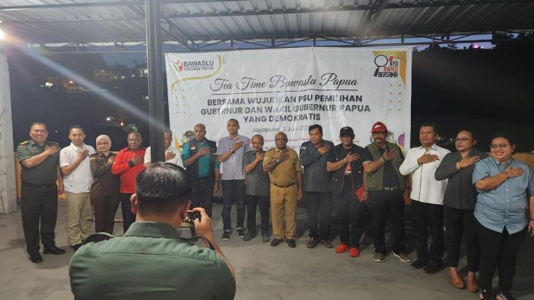 Bawaslu Papua Gelar Pertemuan Bersama Stakeholder Pemilu Bahas Persiapan PSU Pilgub