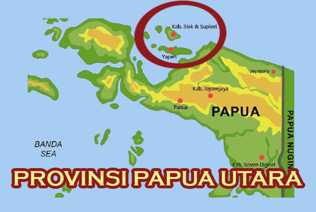 Provinsi Papua Utara Siap di Mekarkan