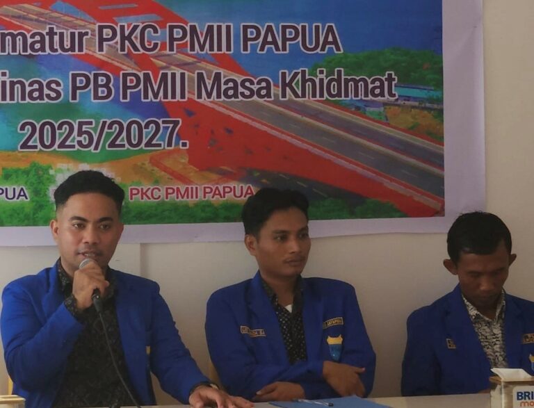 Ketum Afrizal Renyaan Umumkan Pengurus PMII Papua 2025-2027, Rifai Darus Jadi Ketua Mabinda
