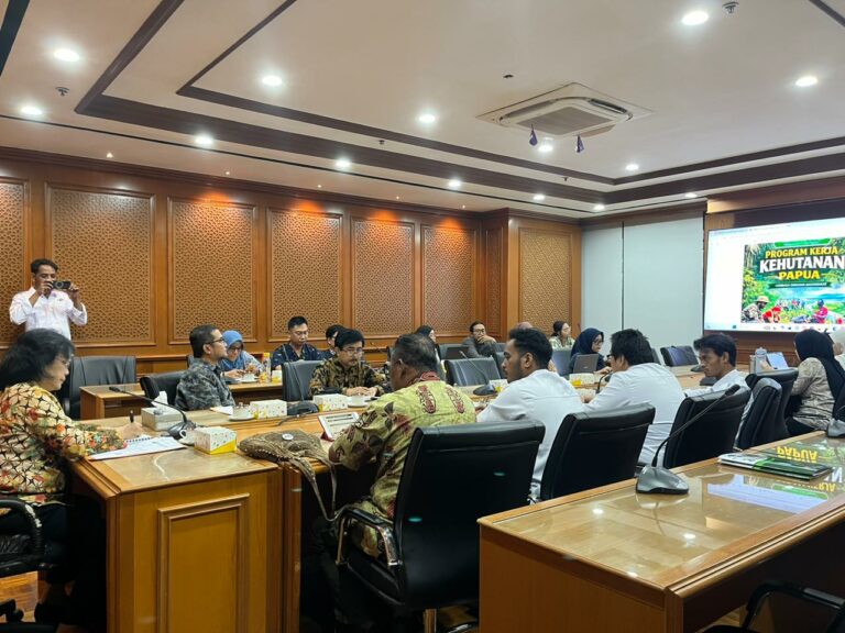 Bertemu NPF Papua, Kemenhut RI Sambut Baik Usulan Pembentukan Permen Perlindungan Simbol Budaya Papua