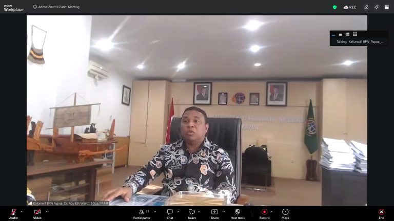Hadirkan Kakanwil ATR/BPN, New Papua Foundation (NPF) Bedah Strategi Reforma Agraria di Tanah Papua