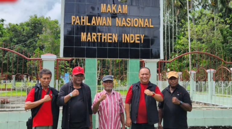 Menutup Bulan Bung Karno 2026 PDIP Papua akan Gelar Ziarah Makam Pahlawan Marthen Indey