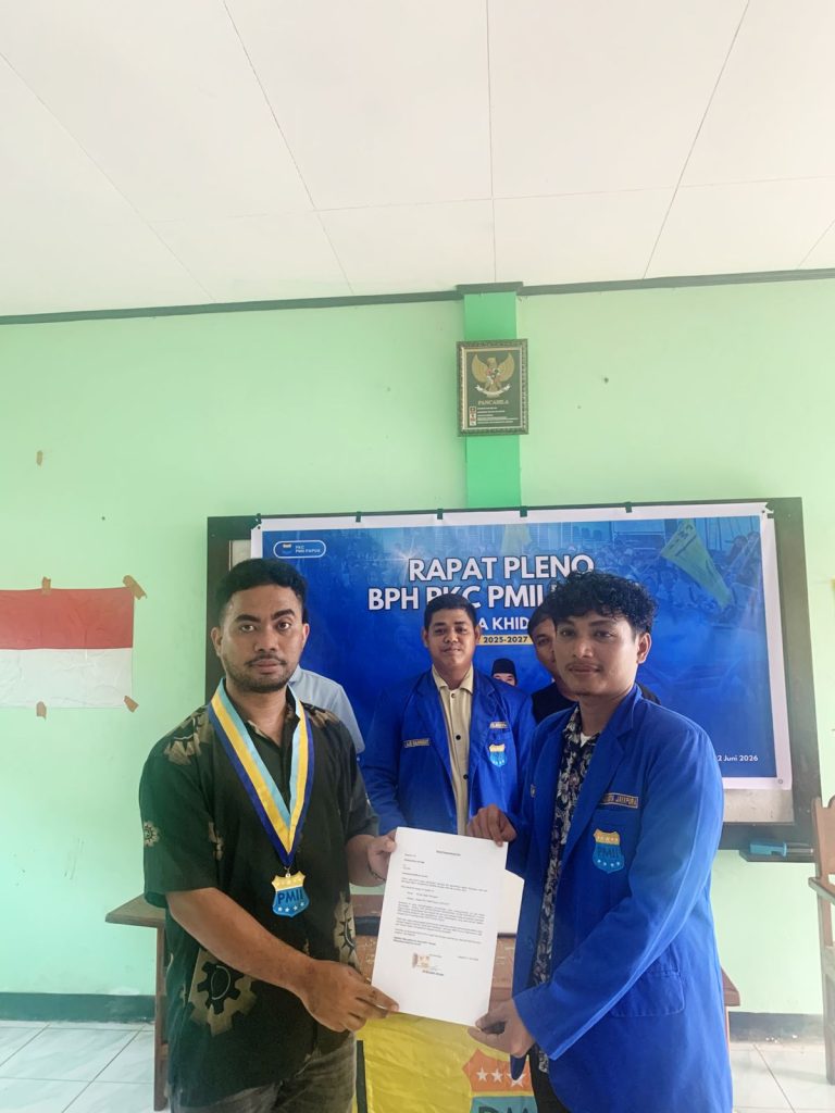 Lewat Rapat Pleno, Agus Basar Sandi Resmi Ditetapkan Sebagai Nahkoda Baru PKC PMII Papua Gantikan Afrizal Saleh R Konkoocab X PKC PMII Papua