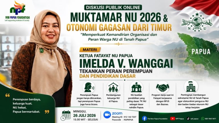 Ketua  Fatayat NU Papua Imelda Wanggai Tekankan Peran Perempuan dan Pendidikan Dasar