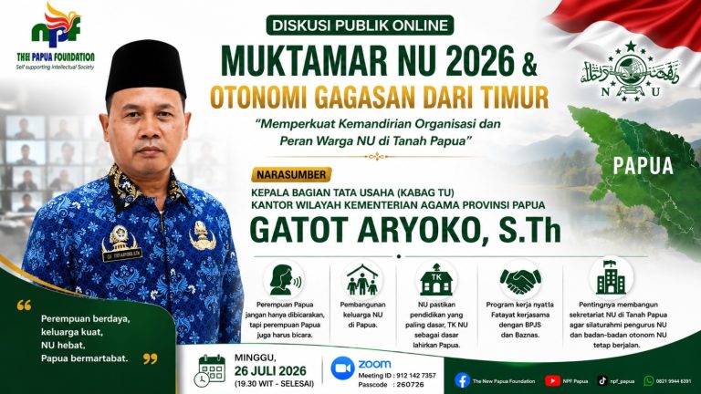 Kemenag Papua: Muktamar NU 2026 Harus Jadi Momentum Papua Menyumbang Gagasan bagi Bangsa